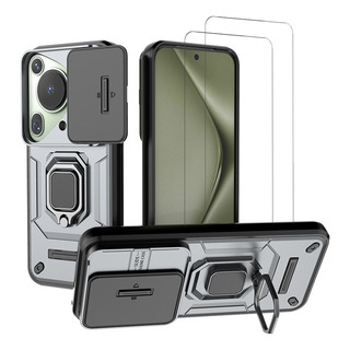 Funda Uso Rudo Para Huawei Pura 70 Ultra Carcasa + 2 Micas Funda Uso Rudo Para Huawei Pura 70 Ultra Carcasa + 2 Micas