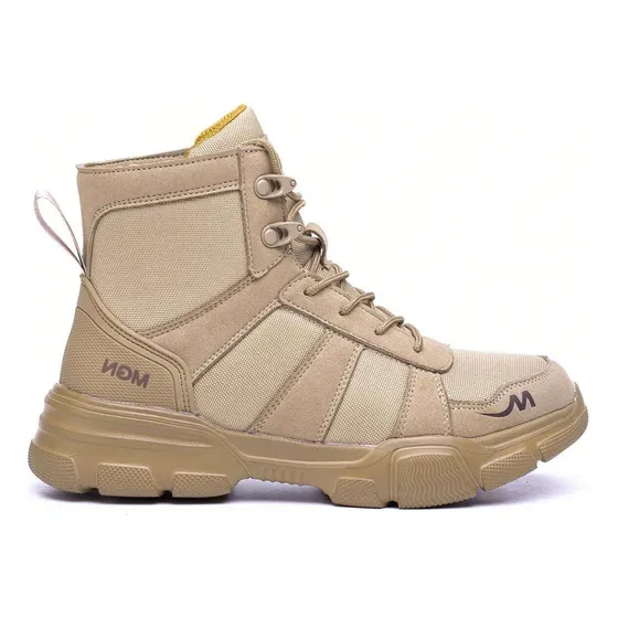 Botas De Trabajo Seguridad Tacticas Comodos Negras Casquillo