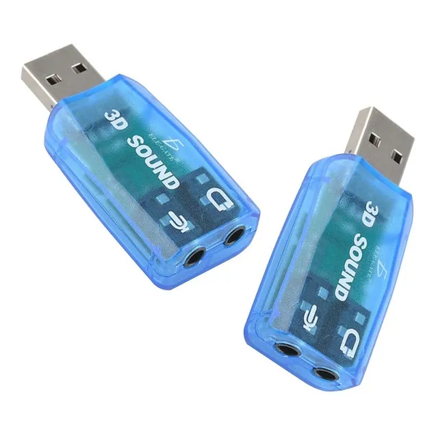 Kit De 3 Tarjeta De Sonido Usb Audio 5.1 Canales Pc Laptop 3