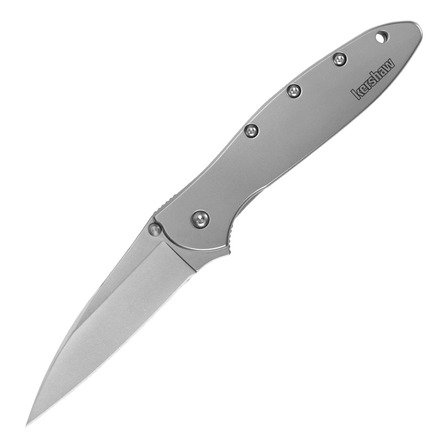 Canivete Kershaw Leek 1660 14c28n Usa Silver Canivete Kershaw Leek 1660 14c28n Usa Silver