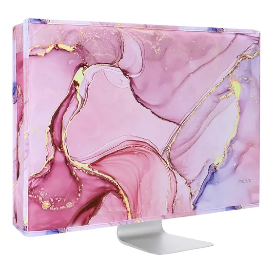 Funda Para Monitor iMac 26 27 28 29 Mosiso Marmol 