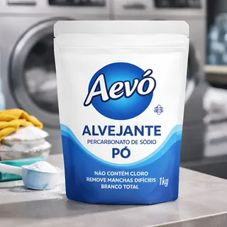 Percarbonato De Sódio 1 Kg Tira Manchas 127/220v