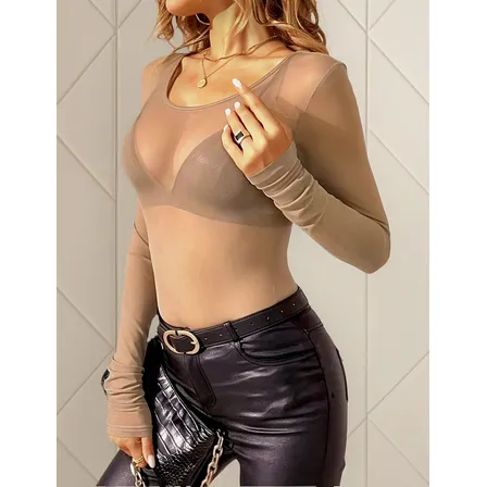 Camiseta Panty Cuello Redondo Talla Estándar