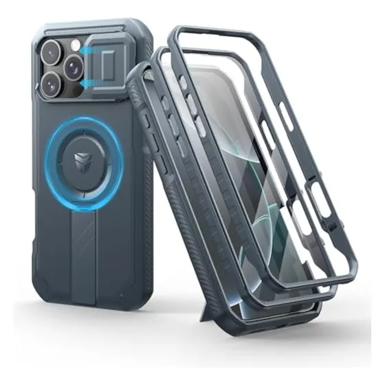 Dexnor Funda Para iPhone 16 Pro Max Con Cubierta