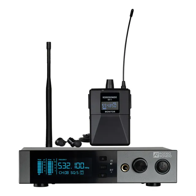 Sistema Monitor Rs Rjt101 Mono 1 Canal Profesional Blueooth