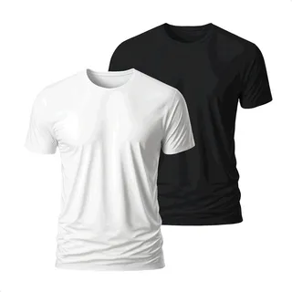 Kit De 2 Camisetas Coloridas Lisa Masculina AlgodĂŁo Unissex Kit De 2 Camisetas Coloridas Lisa Masculina AlgodĂŁo Unissex