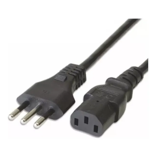 Cable Fuente Poder Pc Cargador 1.5 Mt