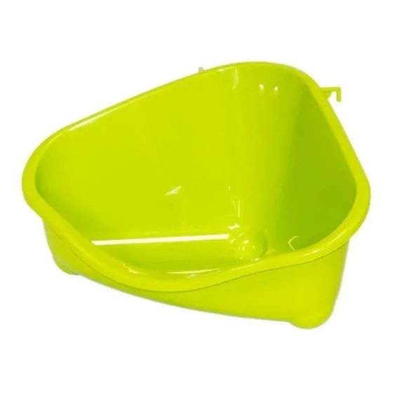 Cama Plastica Esquinera Hurones, Gatos, Conejos,49x32x27 Cms