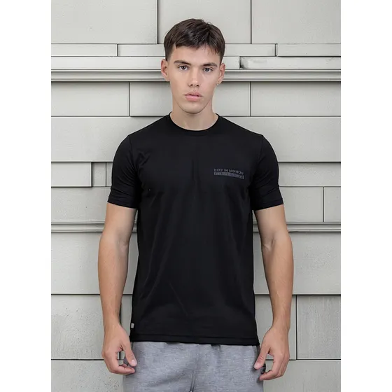 Remera Estampada Cameron Roma Para Hombre Manga Corta Suelta