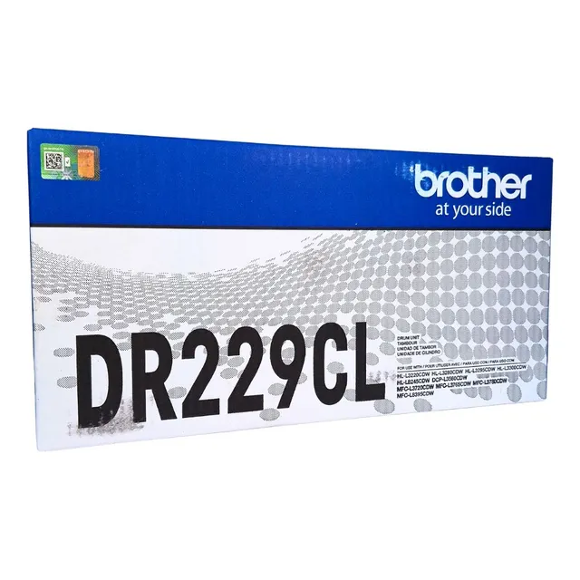 Tambor Brother Dr229cl Negro, 20.000 Páginas - 4 Piezas