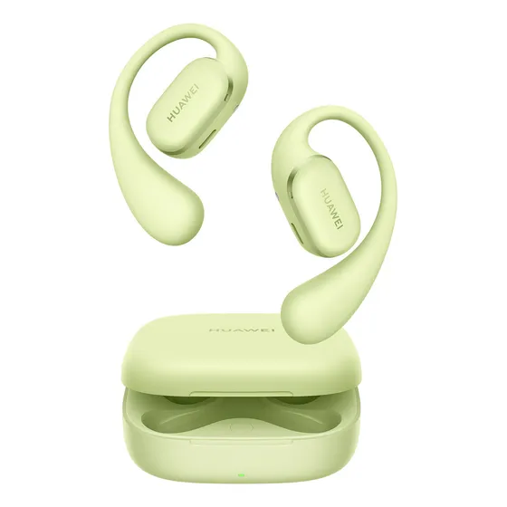 Auricular Inalámbrico Huawei FreeArc Open-ear Audífonos Bluetooth 5.2, Ajuste Seguro y Cómodo, IP57 Resistente al Agua, Batería de 510 mAh para 28 horas de Escucha, IOS, Android y Windows, Verde