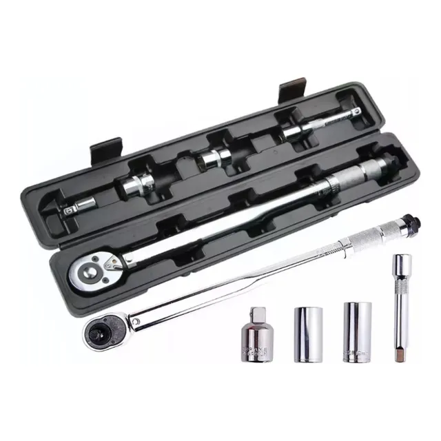 5pz Torquímetro 1/2 28-210 Nm Llave Dinamométrica Ajustable