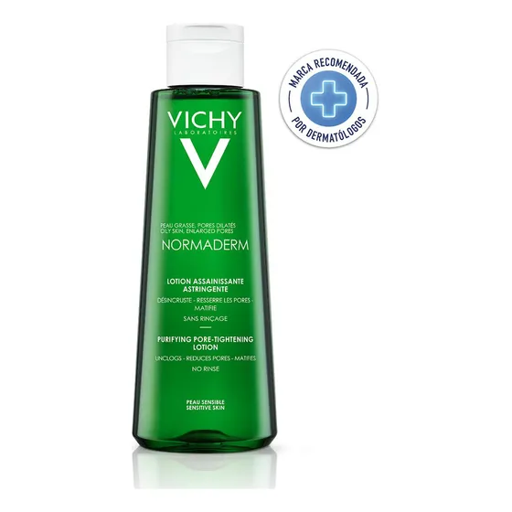 Tónico Dermo Loción Purificante Minimizadora Poros Vichy Normaderm 200ml