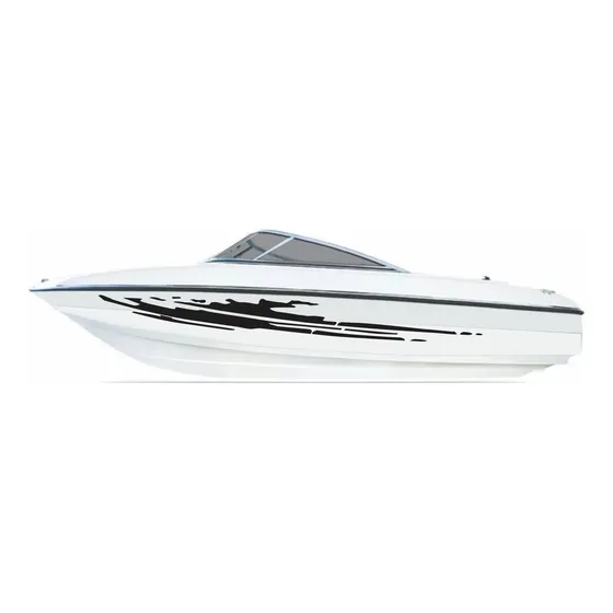 Calcos Lancha Nautica Kit 2 Laterales Ploteo