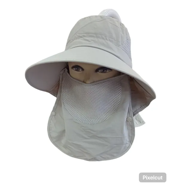 Sombrero Para El Sol Con Víscera Y Cubrerostro
