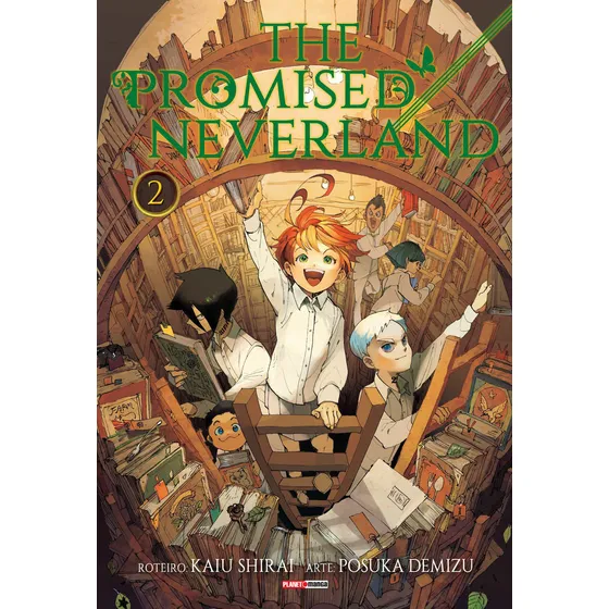 The Promised Neverland Vol. 2, de Shirai, Kaiu. Editorial Panini Brasil LTDA, capa mole em português, 2018