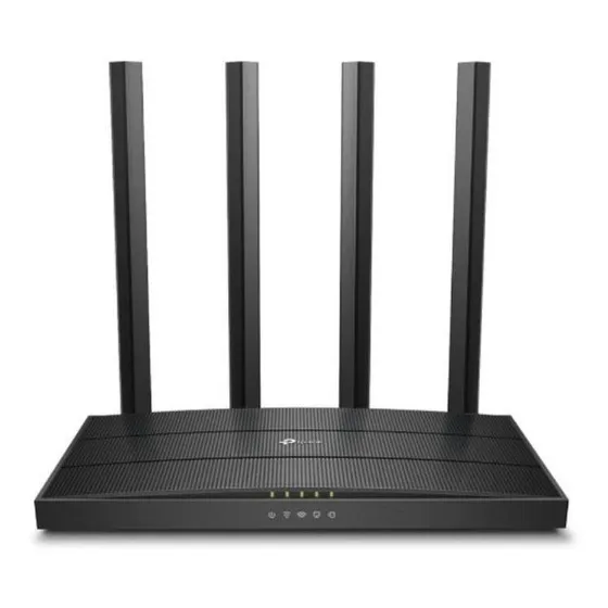 Roteador Archer C6 Wi-Fi Gigabit Dual Band AC1300 TP-Link Bivolt Preto