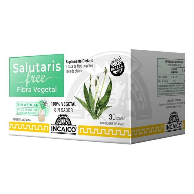 Psyllium Husk Plantago Prebiotico Sin Azucar Sin Gluten