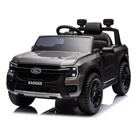 Carrinho Elétrico Infantil Ford Ranger 12v Cinza