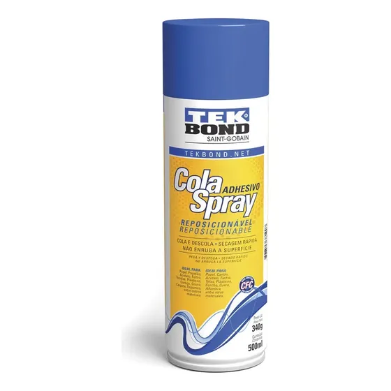 Cola Spray P/ Base Silhouette 340g/500ml Tekbond - 6200