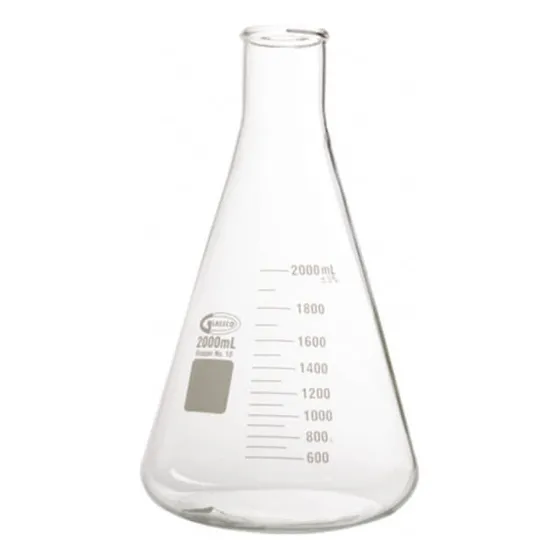 Fiola Erlenmeyer, Capacidad 2000 Ml, Boro 3.3