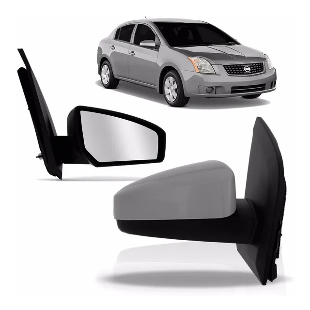 Par Retrovisor Sentra Nissan 2007 2008 2009 2010 Elétrico