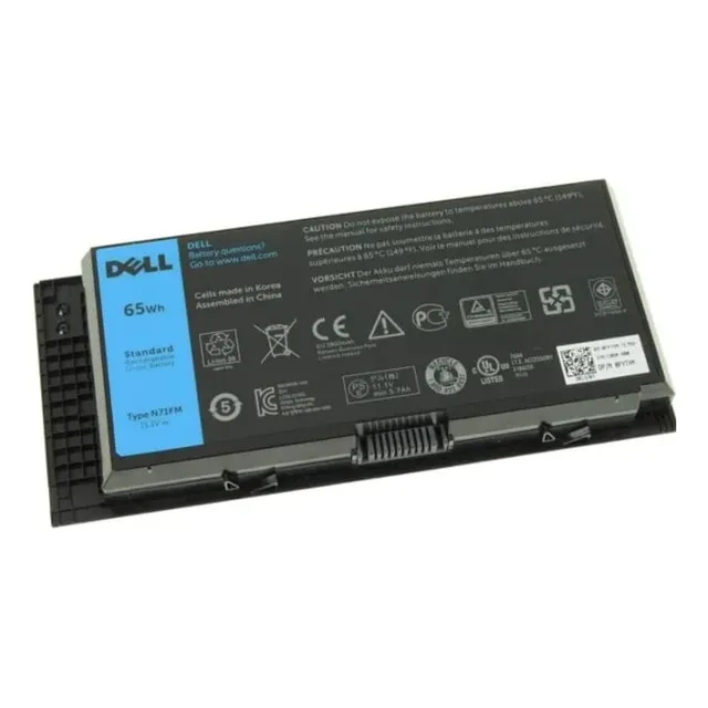 N71fm - Battery Dell Original 11.1 V 5700 Mah 65 Wh