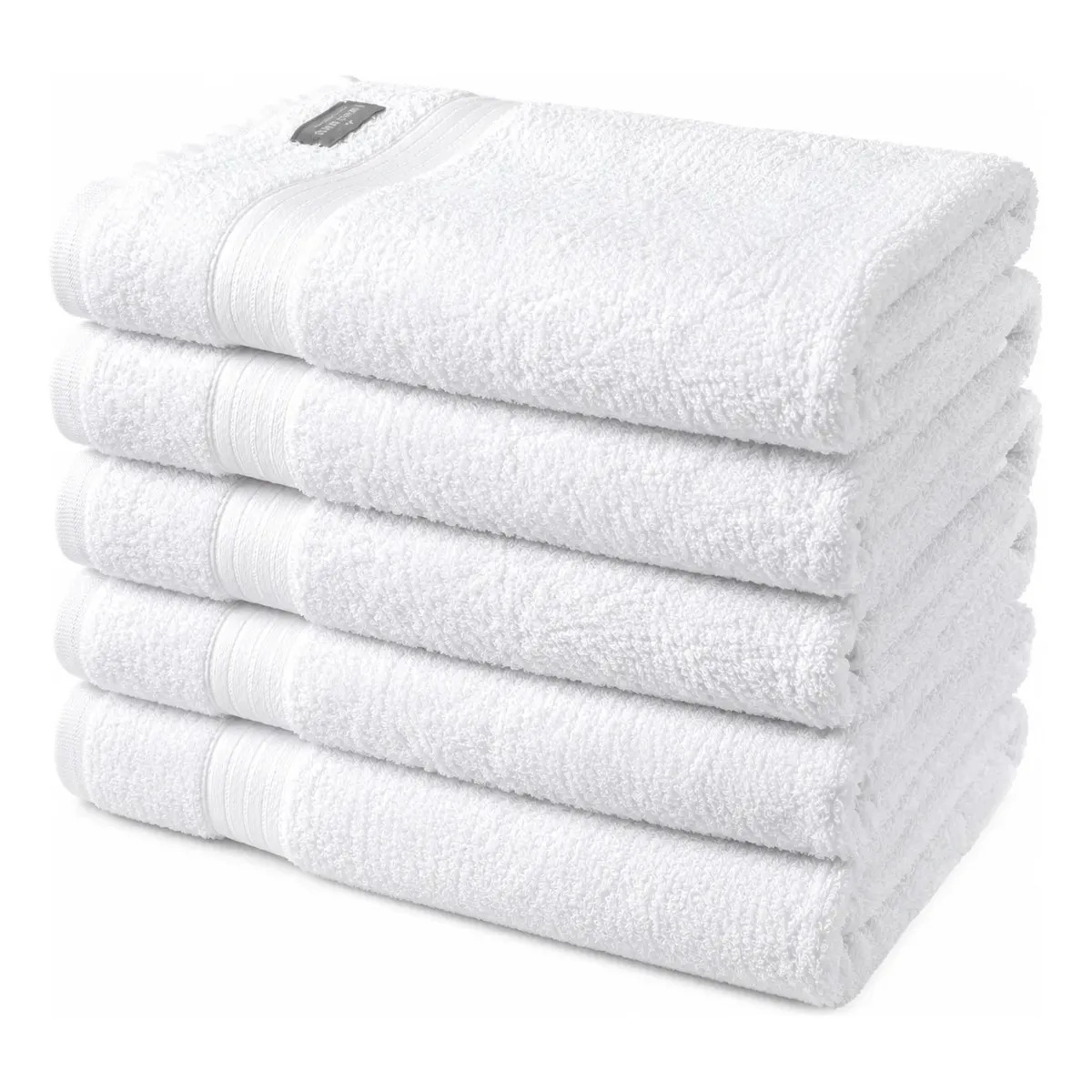 Kit 5 Toalhas Banho Hotel Laune Haus 130x80cm
