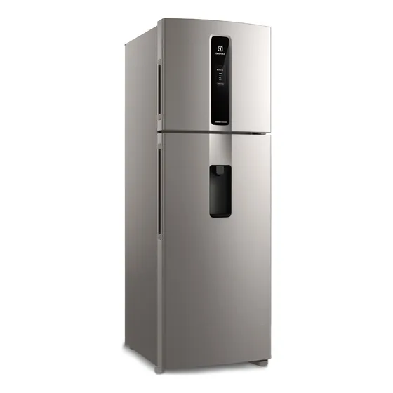 Refrigerador Heladera Electrolux Inverter Iw43s 389 Litros Color Gris oscuro
