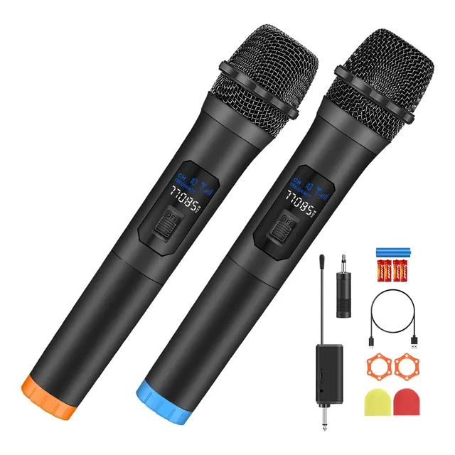 Universal Micrófono Inalámbrico Profesional Karaoke Kit 2pcs