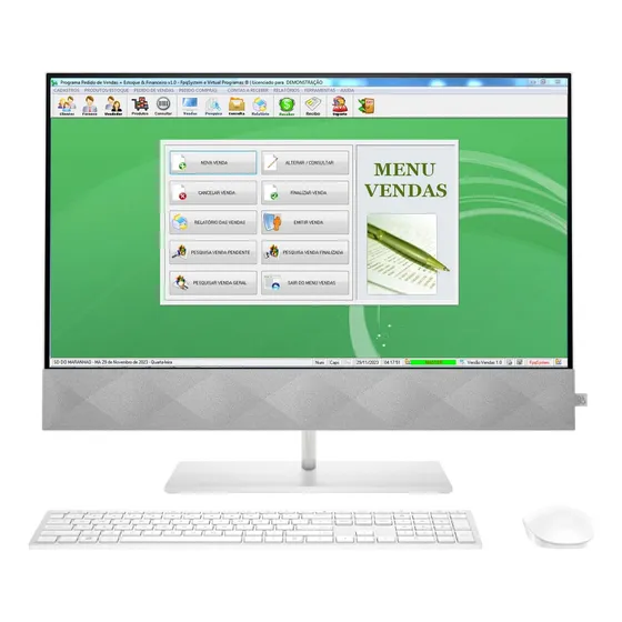 Programa Controle De Estoque, Vendas E Contas A Receber V1.0
