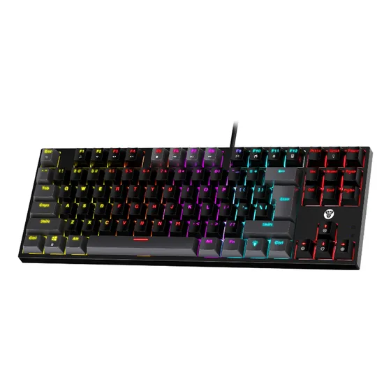 Mk876v2-gy(rd) Fantech Teclado Atom 87 Alambrico Sw Rojo
