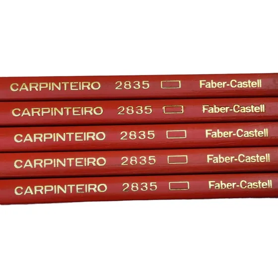 Lápis Carpintero Faber-castell 2835. Com 05 Unidades. Antigo