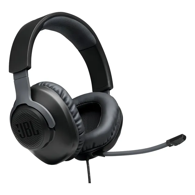 Auriculares Gamer Jbl Quantum 100  Negro Ps4 Ps5 Pc