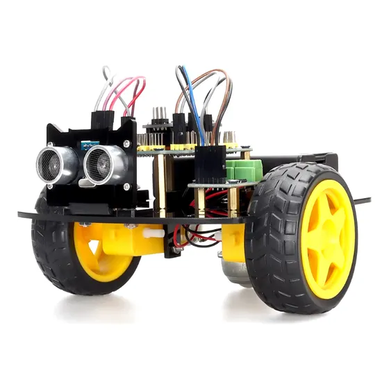 Kit De Robot Inteligente, Evasor Por Ultra Sonido Con Nano