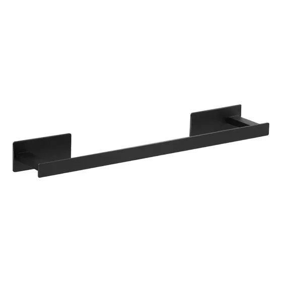Barra Toalla Baño Autoadhesiva Taladro Estante Pared Acero