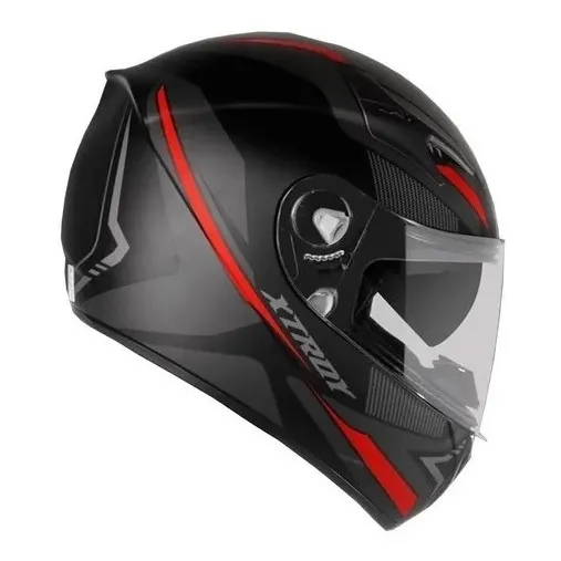 Capacete Ebf Xtroy Com Óculos Interno + Narigueira Cores