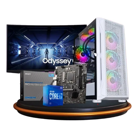 Computador Intel I7-12700k 16gb Ram 2tb Ssd Radeon A380 6gb