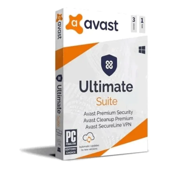 Antivirus Avast Ultimate 10 Pc 10 Dispositivo 1 Año Original