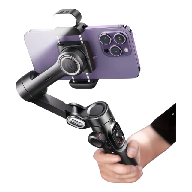 Estabilizador Para Celular Gimbal Seguimiento Facial Tripode