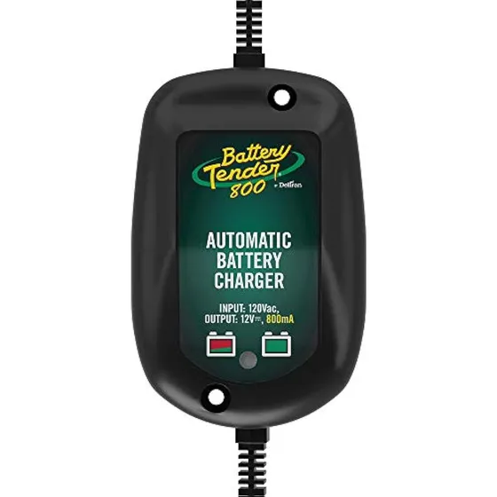 Cargador De Batería Tender Impermeable 800., Negro
