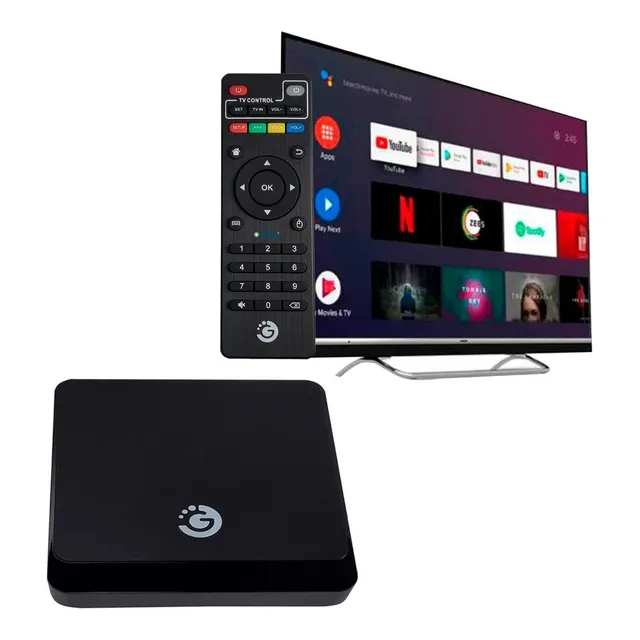 Smart Tv Box 4k Android 11 Quad Core 32gb Rom 4gb Ram Wifi 5