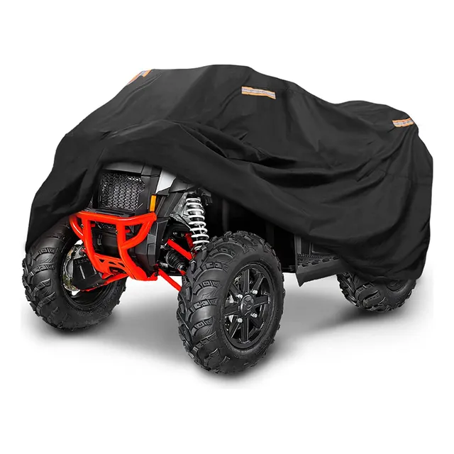 Funda Atv Kemimoto, Impermeable, Reflectante, Negra