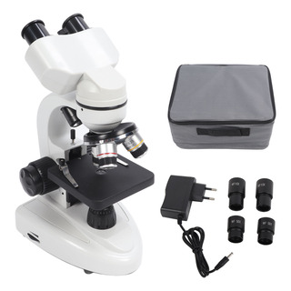 Microscopio Binocular De Laboratorio Con Rotación De 40 X 50 Microscopio Binocular De Laboratorio Con Rotación De 40 X 50