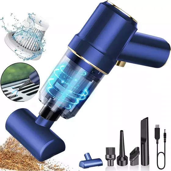 Genérica VACUUM CLEANER LT-117 0.1 L Azul 7.5V 50 Hz/60 Hz