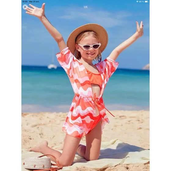 Batas Y Conjuntos De Playa Para Niñas Talla 9-10