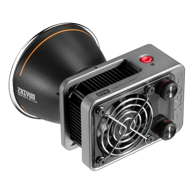 COB (Chip on Board) de luz led Zhiyun X60 PRO Molus Cob Light X60 PRO color blanco neutro con estructura Negro