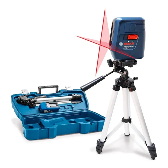Nivel Láser Rojo 15metros, 4b Aa, Nivelox Profesional Bosch 