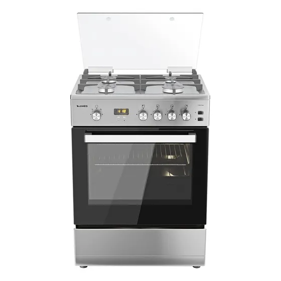 Cocina James C-26 A TKS - Inox color acero inoxidable con puerta con visor 220V