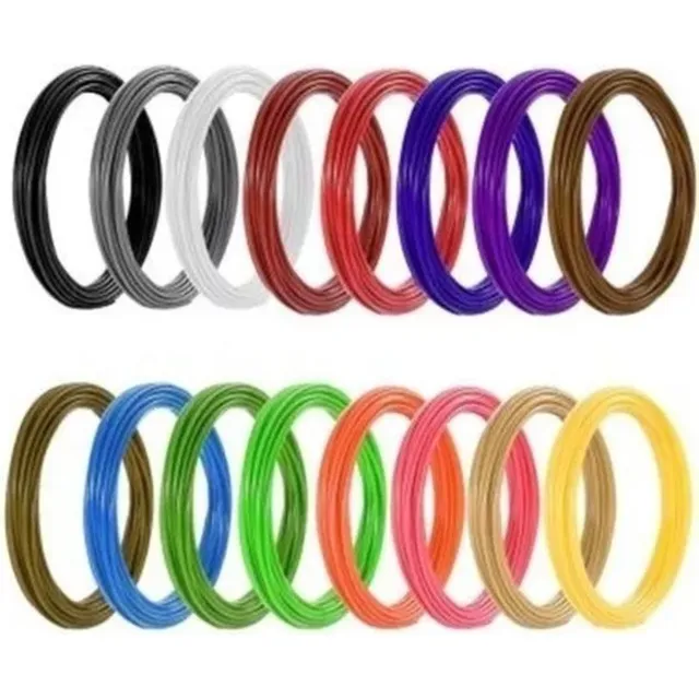 50 Metros De Filamento Para Lápiz Impresora 3d Colores